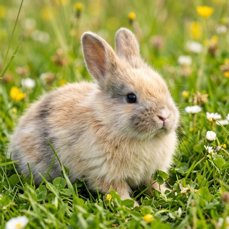 Bunny Rabbit - 16 piece jigsaw puzzle | Animals