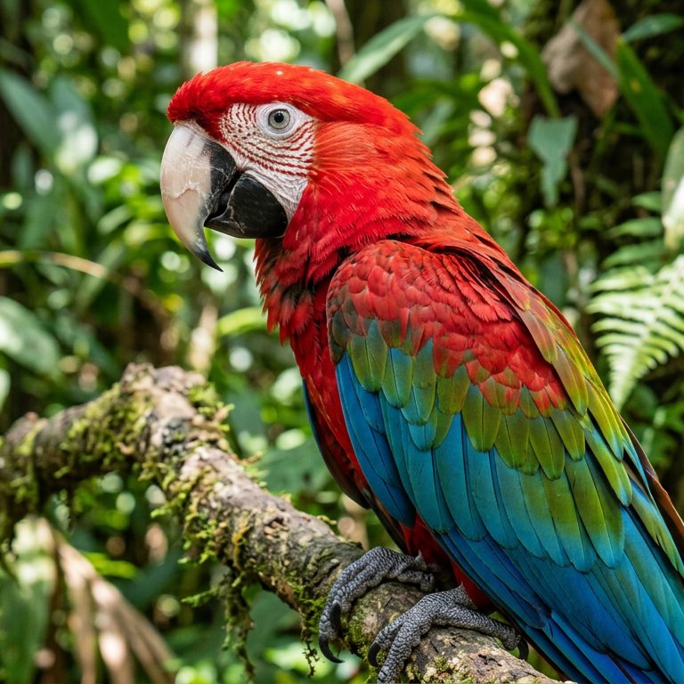 Colorful Parrot - 25 piece jigsaw puzzle | Animals