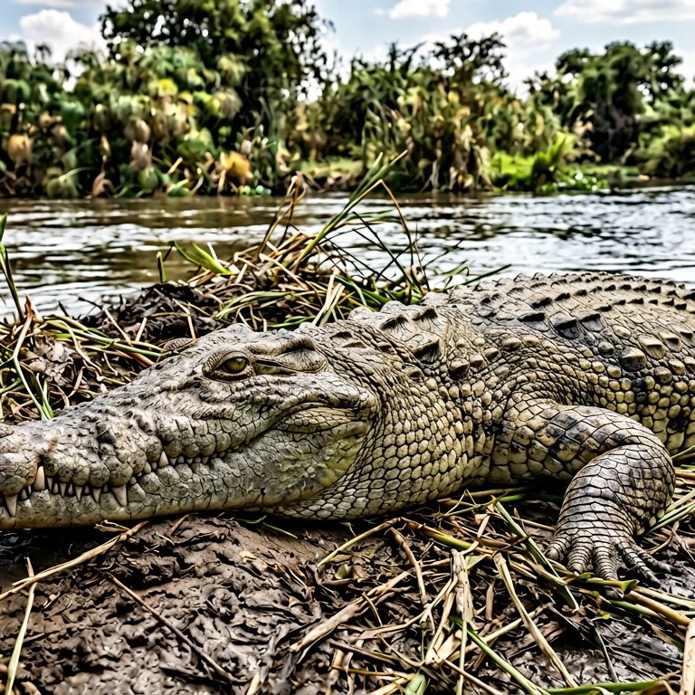 Crocodile - 49 piece jigsaw puzzle | Animals