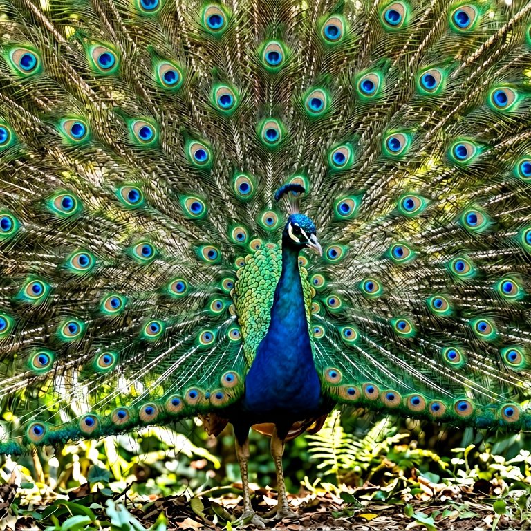 Peacock - 100 piece jigsaw puzzle | Animals