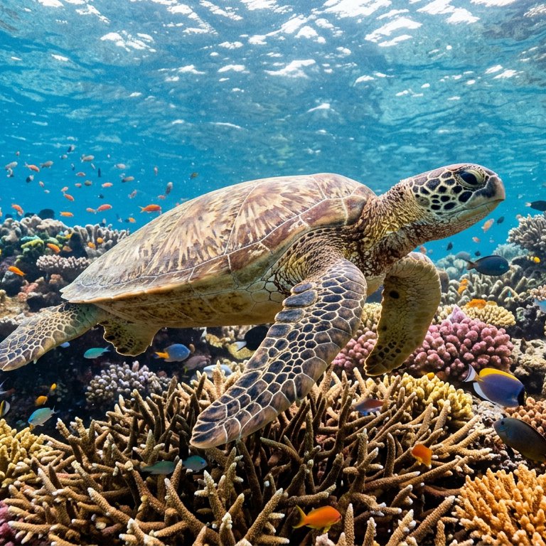 Sea Turtle - 49 piece jigsaw puzzle | Animals