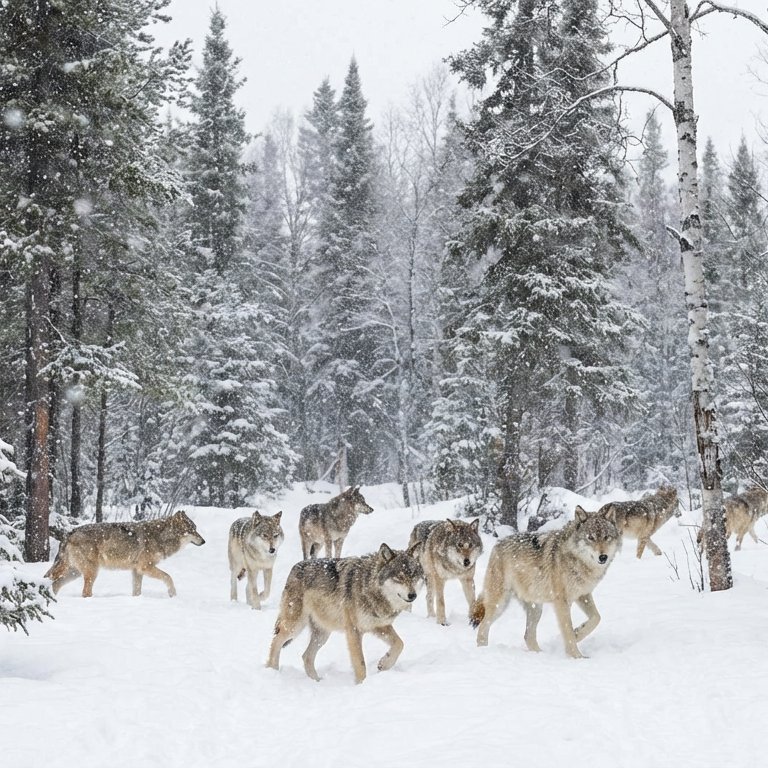 Wolf Pack - 100 piece jigsaw puzzle | Animals