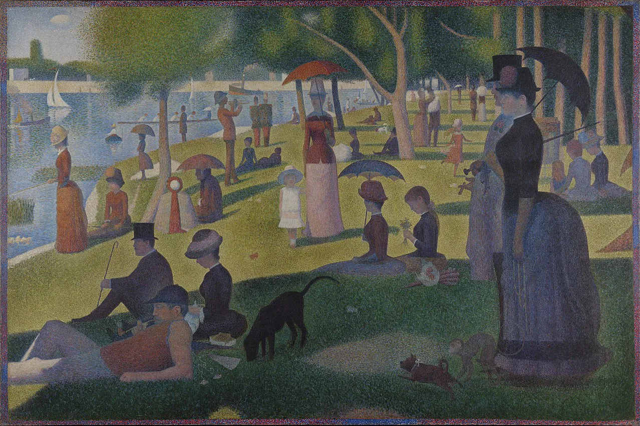 A Sunday on La Grande Jatte - 225 piece jigsaw puzzle | Art
