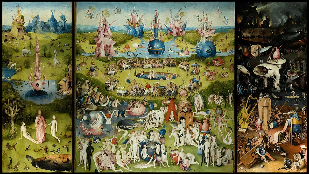 The Garden of Earthly Delights - 500 piece jigsaw puzzle | Art