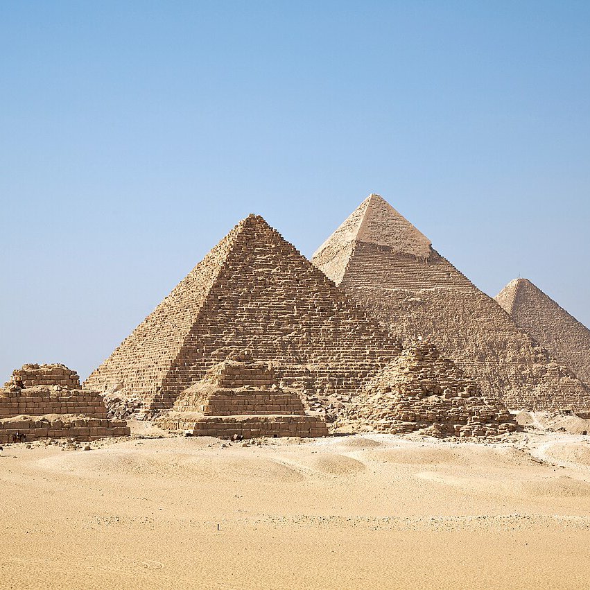 Pyramids of Giza - 100 piece jigsaw puzzle | Cities