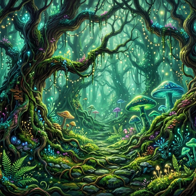 Enchanted Forest - 100 piece jigsaw puzzle | Fantasy