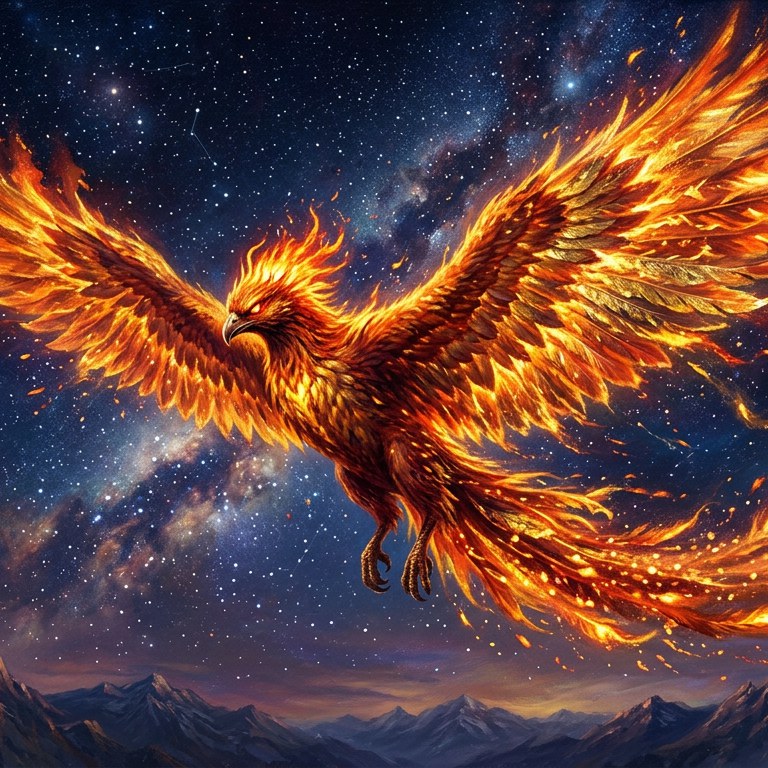 Phoenix - 100 piece jigsaw puzzle | Fantasy