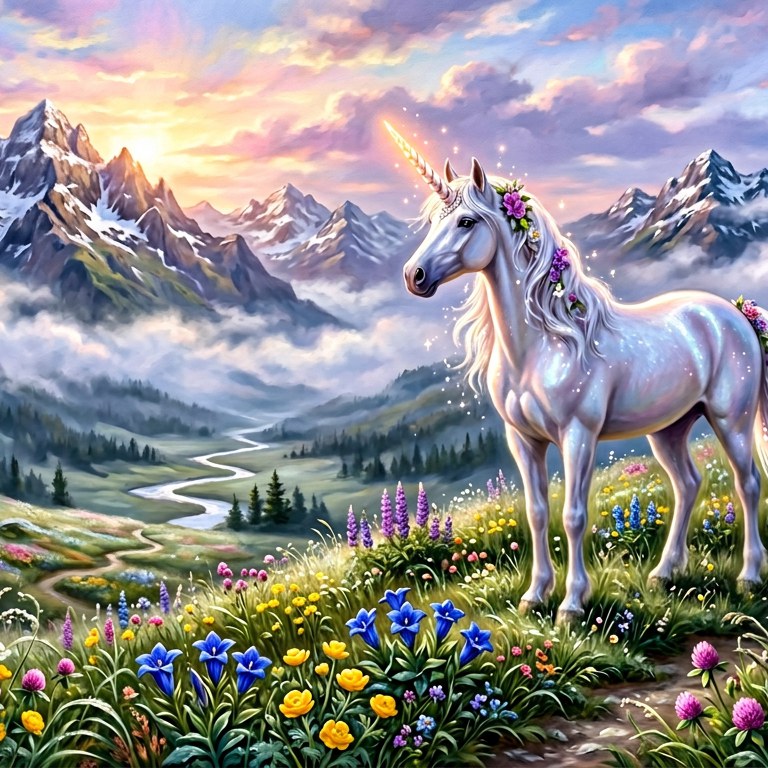 Unicorn - 25 piece jigsaw puzzle | Fantasy