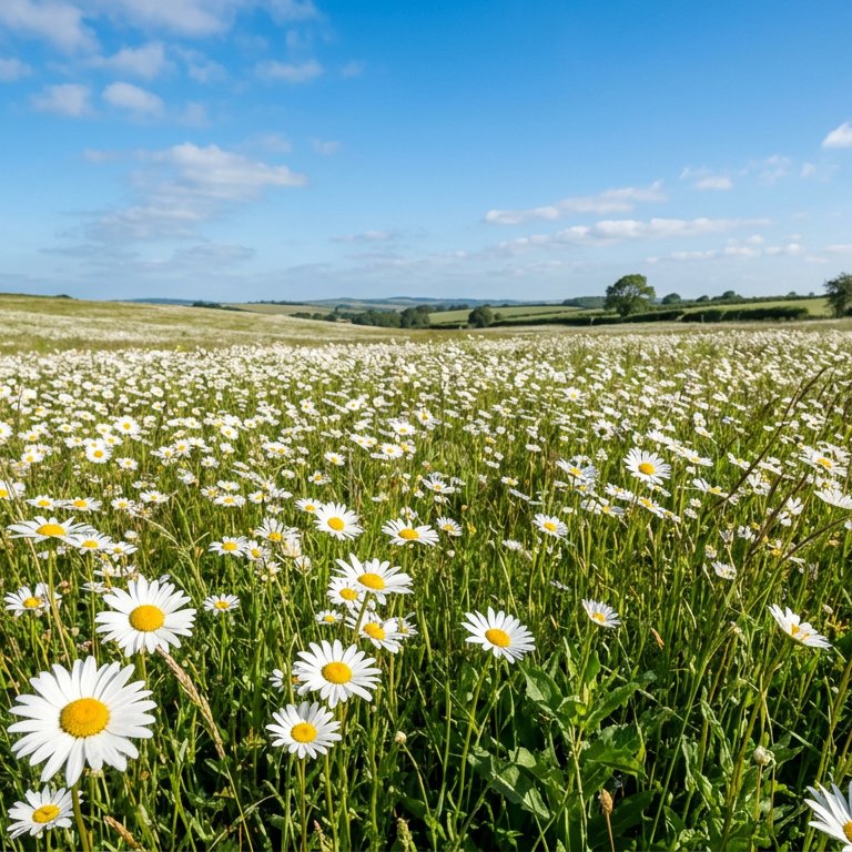 Daisy Field - 25 piece jigsaw puzzle | Flowers