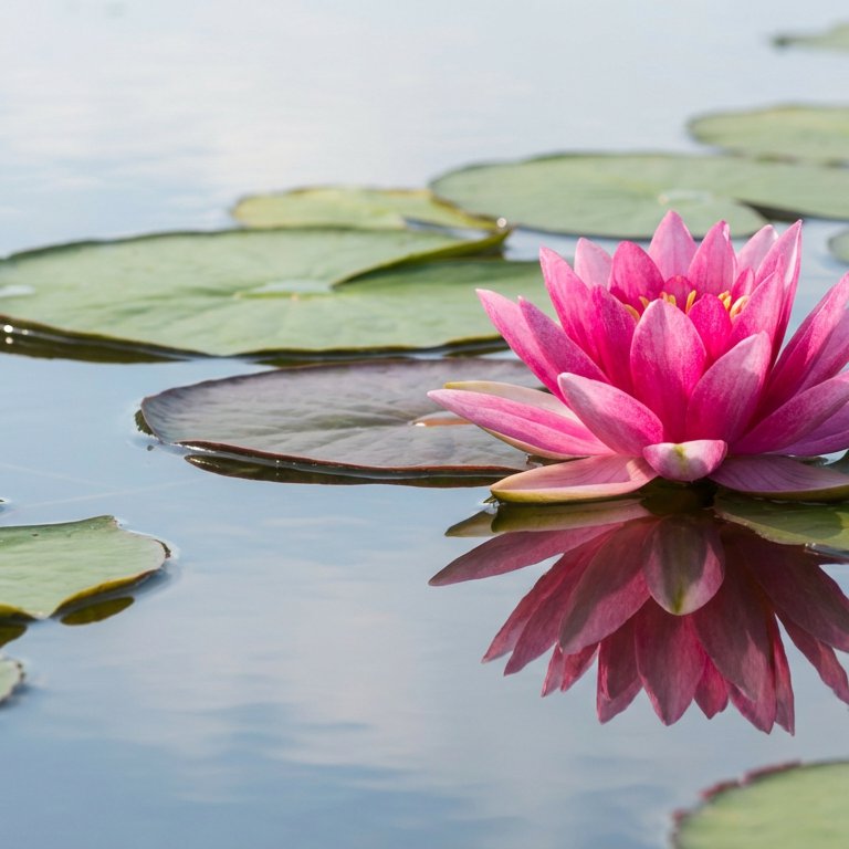 Lotus Flower - 16 piece jigsaw puzzle | Flowers