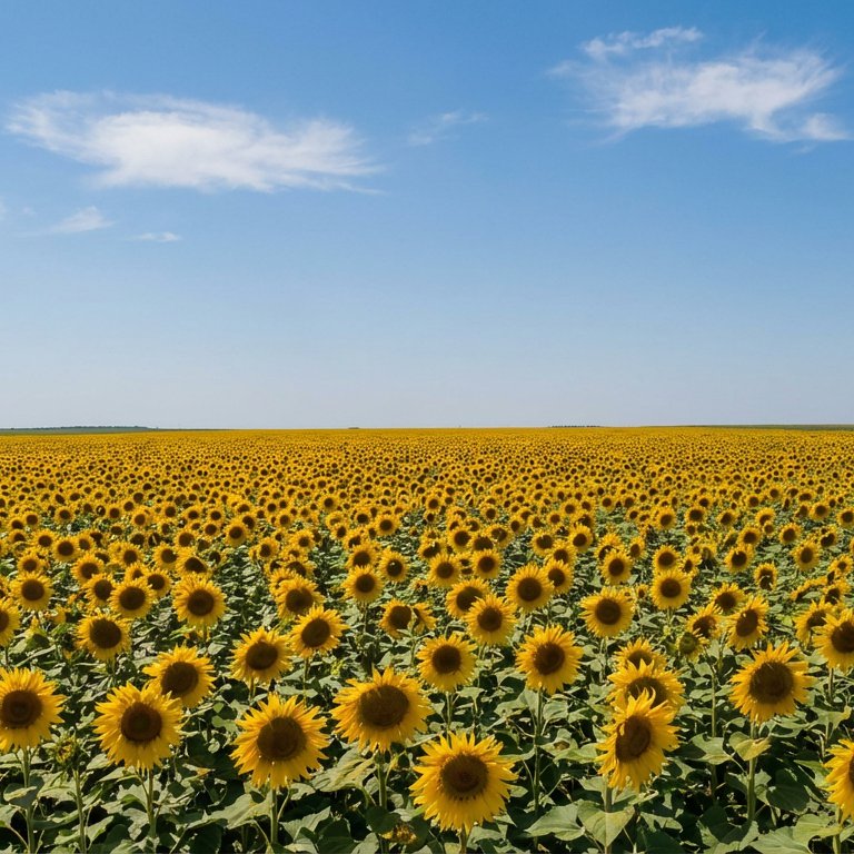 Sunflower Field - 9 piece jigsaw puzzle | Flowers