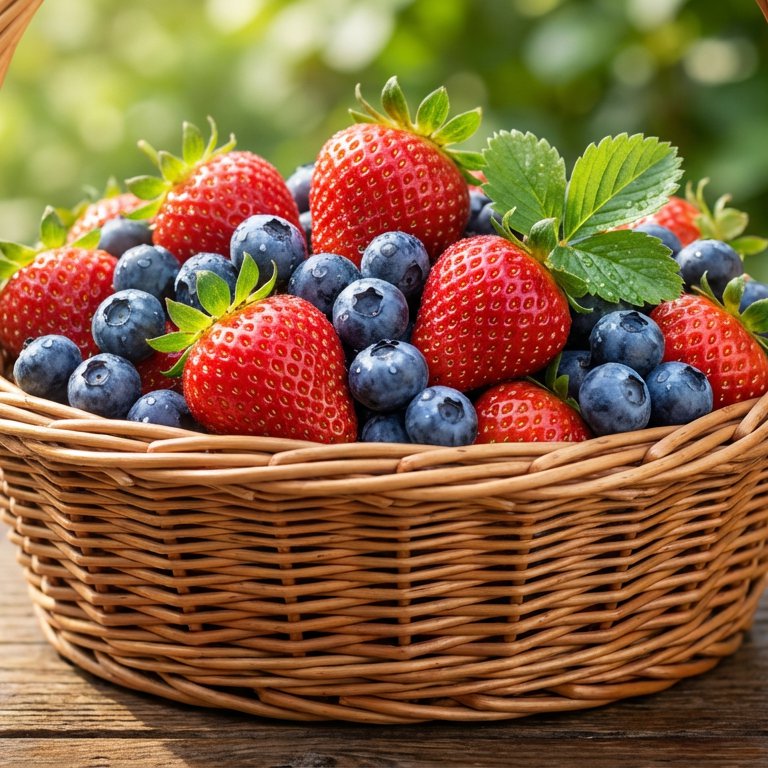 Berry Basket - 25 piece jigsaw puzzle | Food