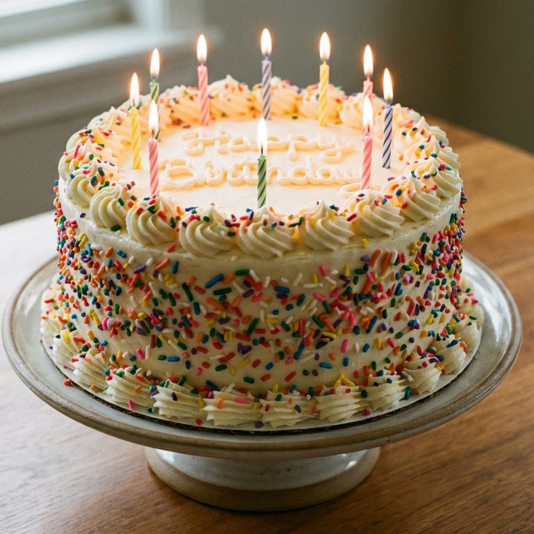 Birthday Cake - 49 piece jigsaw puzzle | Food