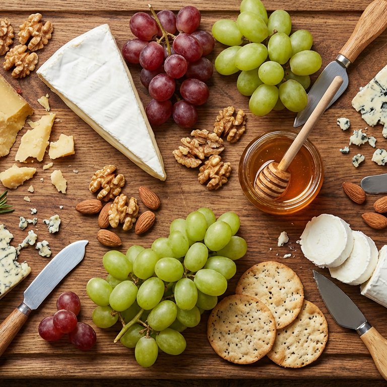 Cheese Board - 49 piece jigsaw puzzle | Food