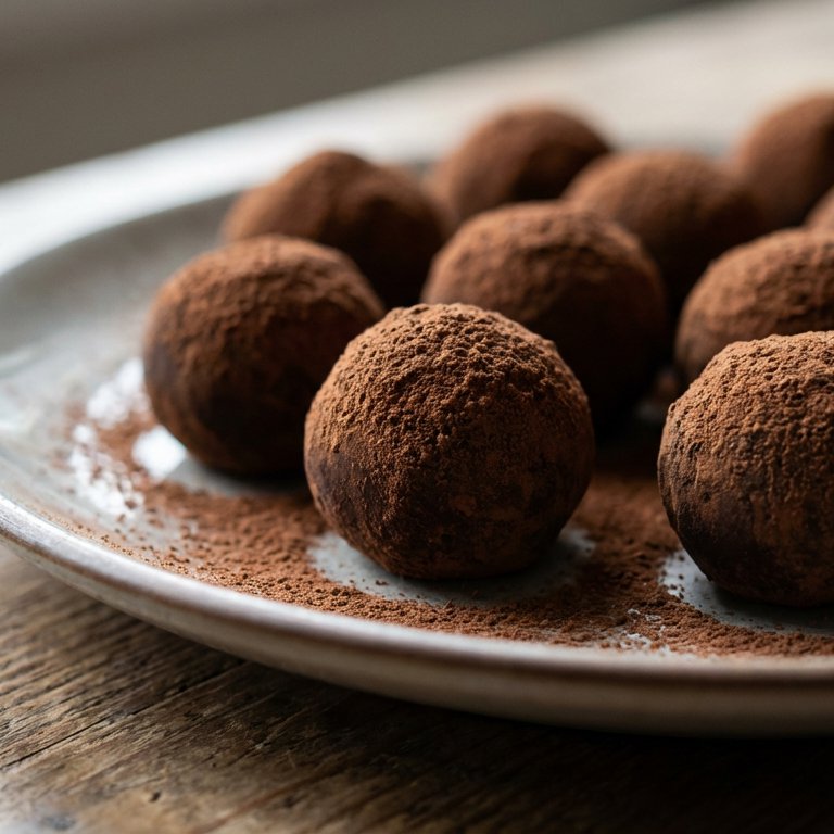 Chocolate Truffles - 49 piece jigsaw puzzle | Food