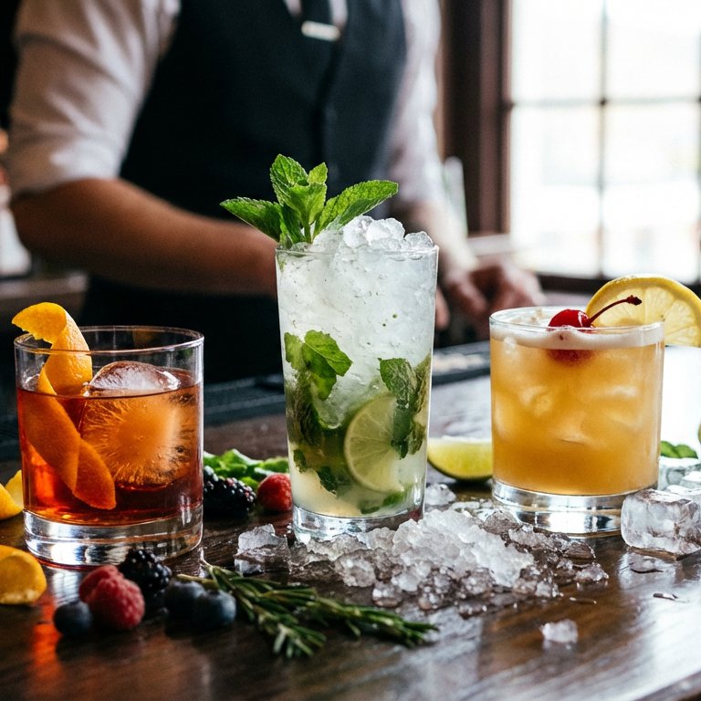 Cocktails - 49 piece jigsaw puzzle | Food