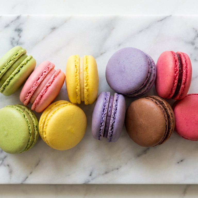 Colorful Macarons - 16 piece jigsaw puzzle