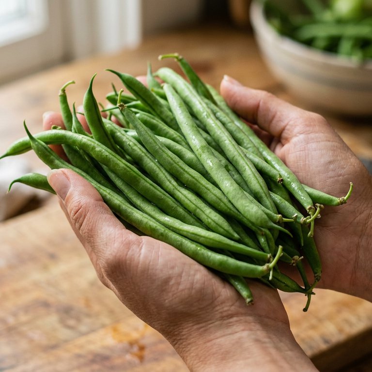 Green Beans - 9 piece jigsaw puzzle | Food
