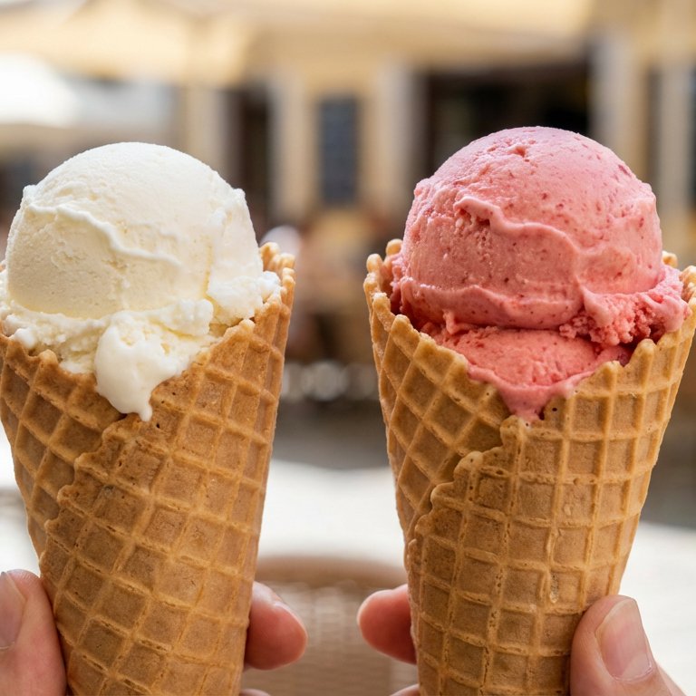 Ice Cream Cones - 16 piece jigsaw puzzle