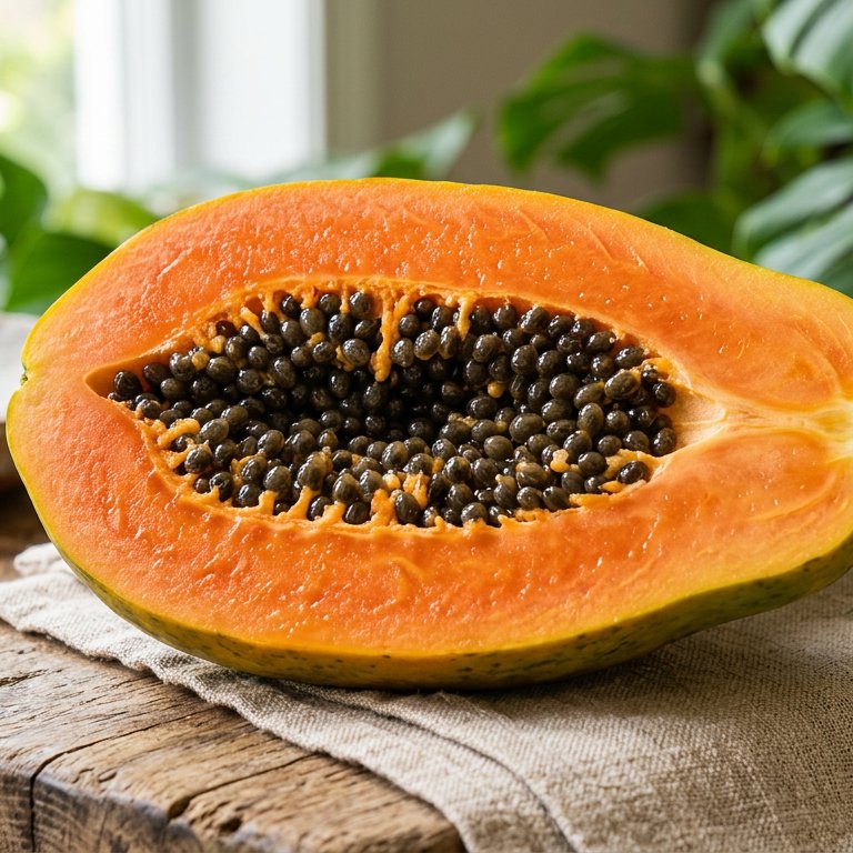 Papaya - 16 piece jigsaw puzzle | Food