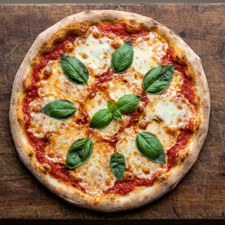 Pizza Margherita - 9 piece jigsaw puzzle | Food