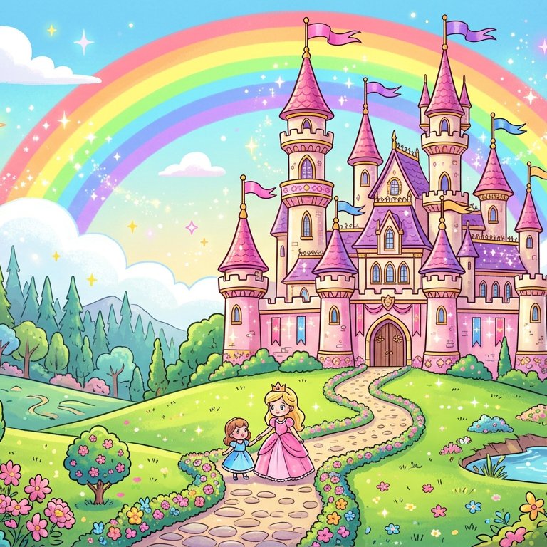 Princess Castle - 25 piece jigsaw puzzle | Kids