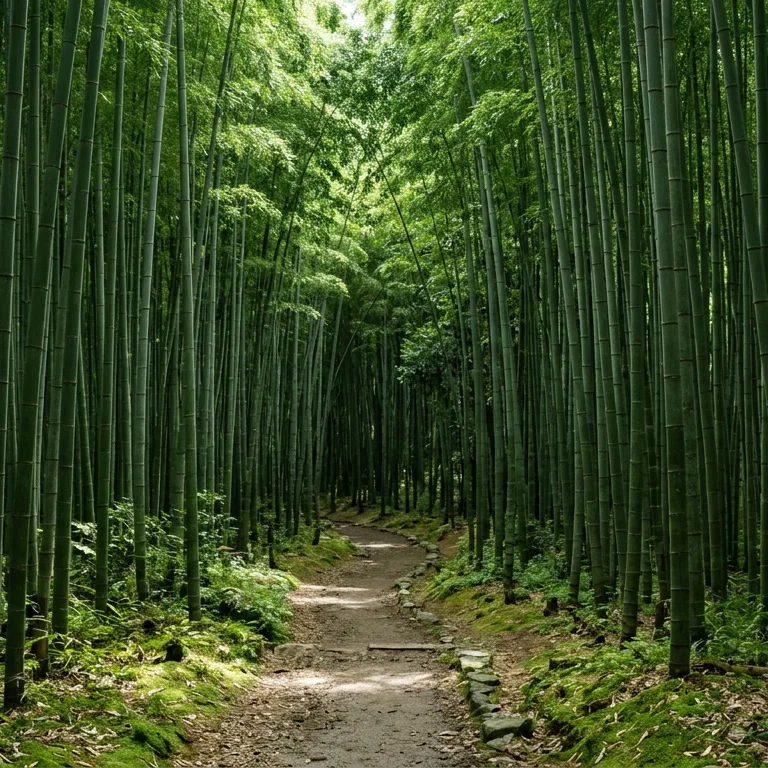Bamboo Forest - 49 piece jigsaw puzzle | Nature