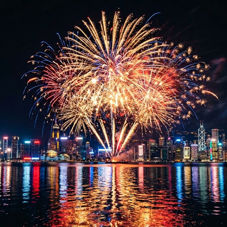 Fireworks - 100 piece jigsaw puzzle | Seasons