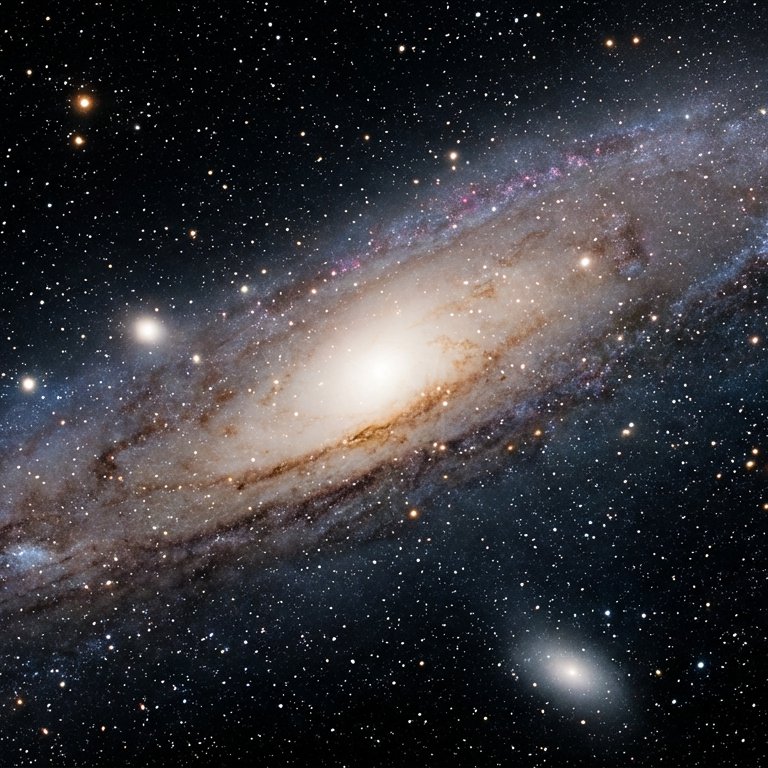 Andromeda Galaxy - 225 piece jigsaw puzzle | Space