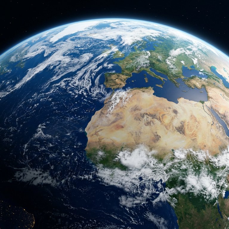 Earth from Space - 25 piece jigsaw puzzle | Space