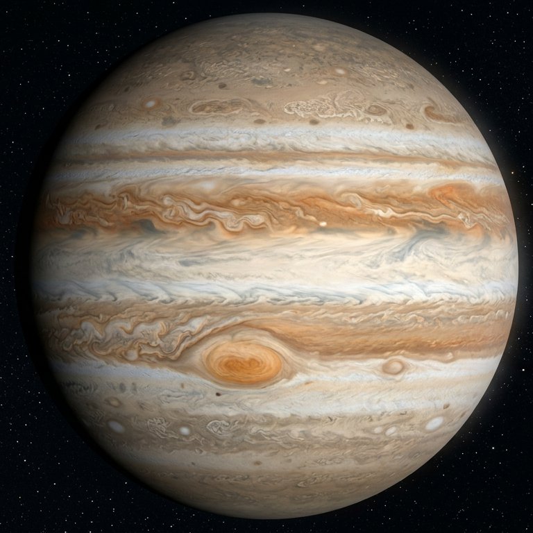 Jupiter Great Red Spot - 100 piece jigsaw puzzle | Space