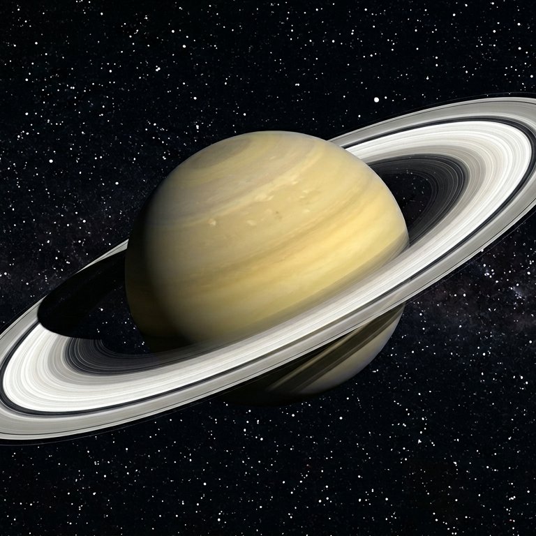 Saturn Rings - 49 piece jigsaw puzzle