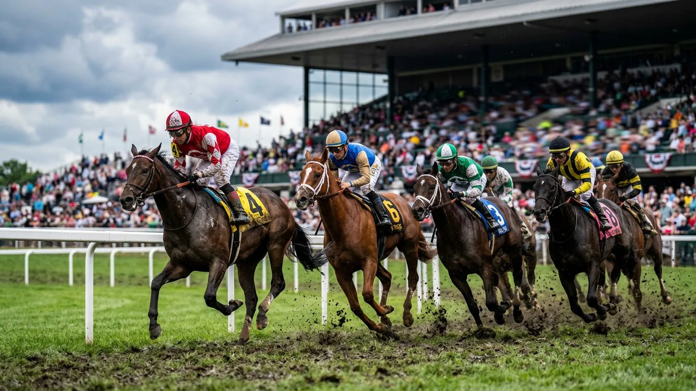 Horse Racing - 100 piece jigsaw puzzle | Sports