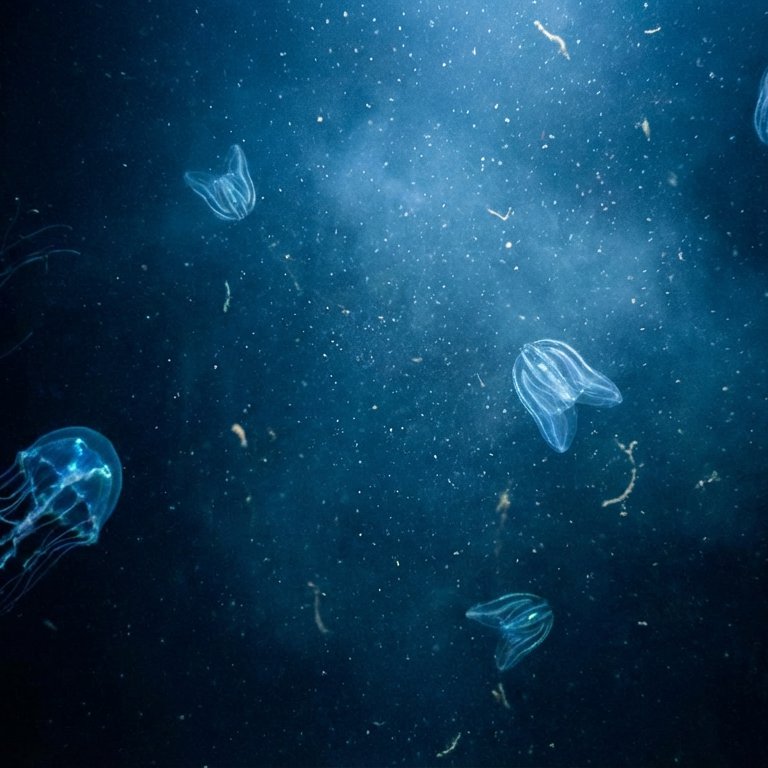 Deep Sea Bioluminescence - 225 piece jigsaw puzzle | Underwater