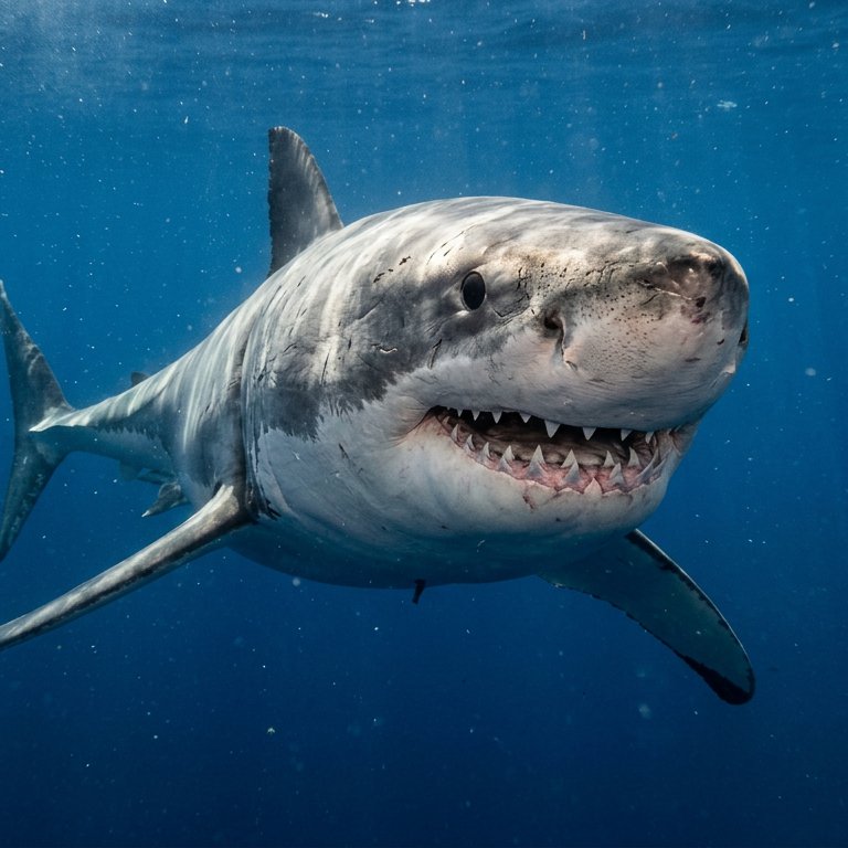 Great White Shark - 100 piece jigsaw puzzle | Underwater