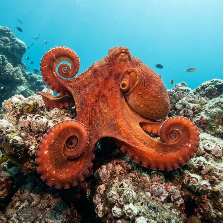 Octopus - 49 piece jigsaw puzzle | Underwater
