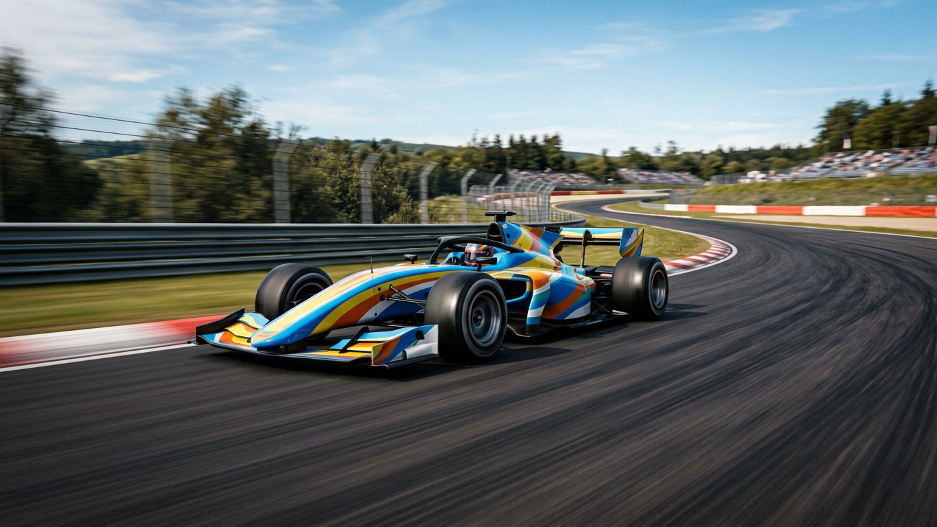 Formula One Car - 100 piece jigsaw puzzle | Vehicles