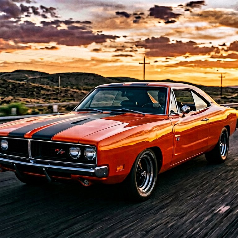 Muscle Car - 49 piece jigsaw puzzle | Vehicles