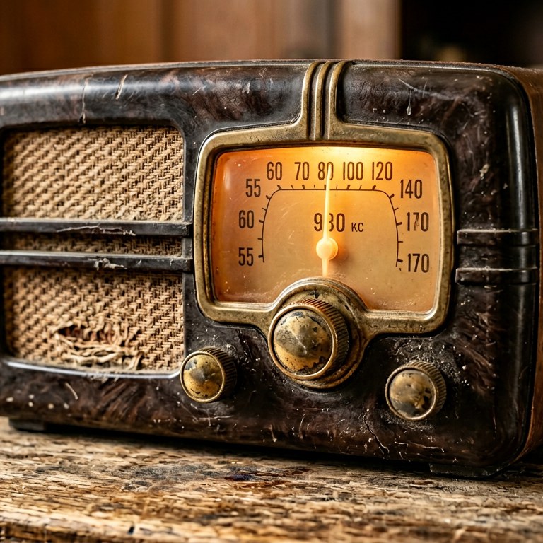 Retro Radio - 25 piece jigsaw puzzle | Vintage